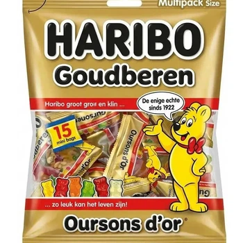 Желейні цукерки Haribo Goldbaren mini 375 г (4001686307465)