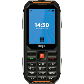 Мобільний телефон Ergo E283 Dual Sim Black Orange