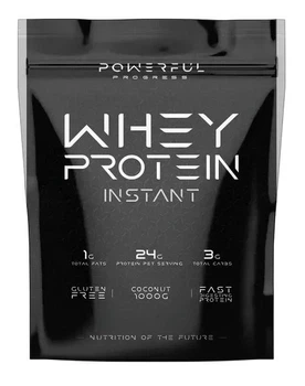 Протеин 100% Whey Protein, 1 кг Кокос Powerful Progress 000286257