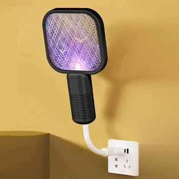 Електричний знищувач комах від USB, Чорний / Лампа від комарів