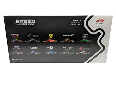 Набор конструктора 10 в 1 Speed Champions Ultimate Formula 1 Гоночные автомобили (CC0358)