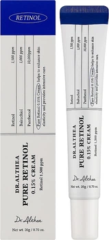 Делікатний крем із ретинолом Dr.Althea Pure Retinol 0,15% Cream 20 г