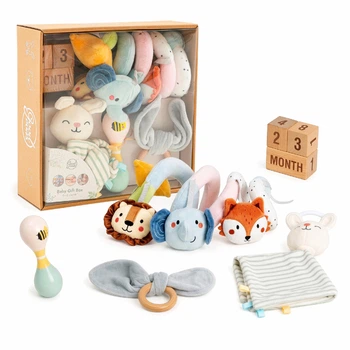 Розвивальний набір іграшок для немовлят Goodevas BabyBox 0-3 місяці