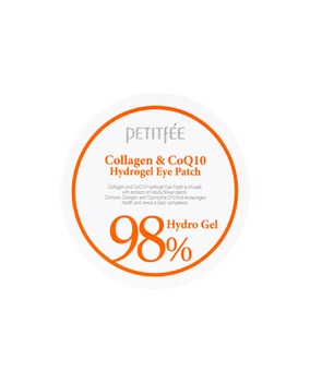 Гідрогелеві патчі з колагеном та коензимом Petitfee Collagen & CoQ98 Hydrogel Eye Patch
