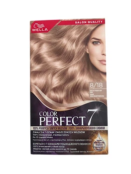 Крем-фарба для волосся Wella Color Perfect 8/18 Сяючий світло-перламутровий блонд 8390