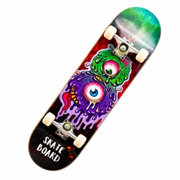Дитячий скейтборд для початківців Scale Sports Monster 78×19,5 см клен ABEC-7 до 80 кг