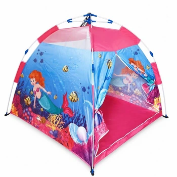 Детская игровая палатка для девочки с каркасом Mermaid 120 × 120 × 108 см 668-83