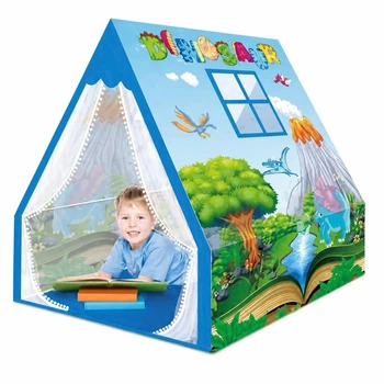 Детская палатка домик для мальчика Динозавры 120 × 120 × 150 см 5888-19