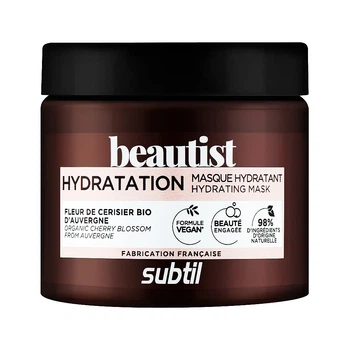 Маска SUBTIL HYDRATATION Beautist Hydrating Mask з екстрактом вишневого цвіту для інтенсивного зволоження волосся 250 мл