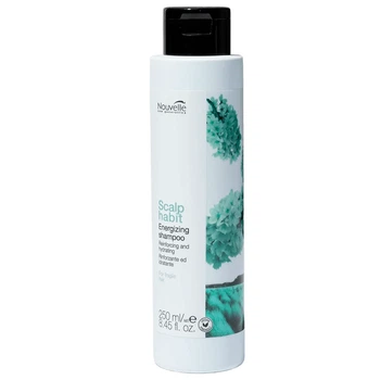 Шампунь Nouvelle Scalp Habit Energizing Shampoo Reinforcing and Hydrating проти випадіння та ламкості волосся зволожуючий 250 мл