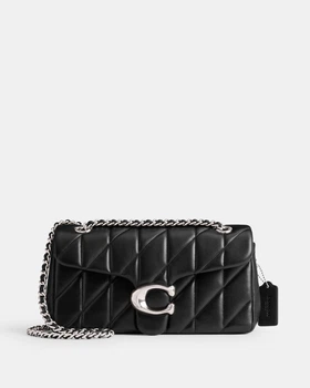 Сумка Coach Tabby Shoulder Bag 26 With Pillow Quilting чорна