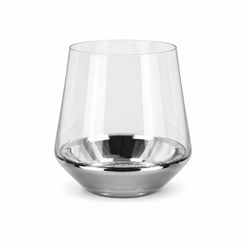 Набор бокалов для виски Kaktus Silver Plating 410мл 4шт