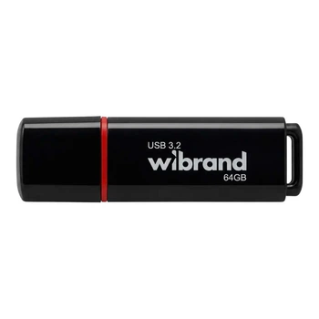 USB флеш накопитель Wibrand 64GB Scarab Black USB 3.2 (WI3.2/SC64P11B)
