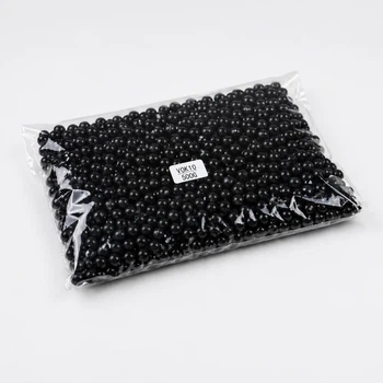 Намистини кульки чорні 10 мм 500 г (black-500/10мм)
