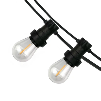 Вулична ретро гірлянда BELT LITE E27 IP65 вологозахищена 4.5 метрів 10 патронів (через 50 см) (Без ламп)