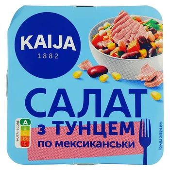Салат Kaija с тунцем по мексикански 160 г