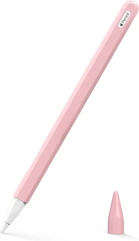 Силиконовый чехол для стилуса Apple Pencil 2 и Apple Pencil Pro PINK