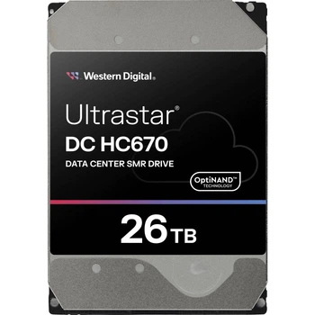 Жорсткий диск 26 TB WD Ultrastar DC HC670 (0F61452 / WSH722626ALN607)