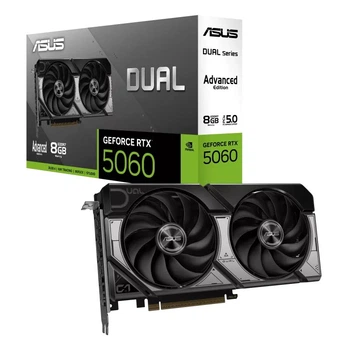 Відеокарта ASUS GeForce RTX 5060 Dual 8GB GDDR7 OC Edition Advanced (90YV0PS0-M0NA00)