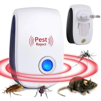 Електронний відлякувач мишей, кротів та комах Electronic Pest Repeller