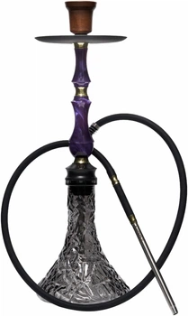 Кальян Sunpipe Odin Epoxy Royal Saturn - Craft Crystal Black