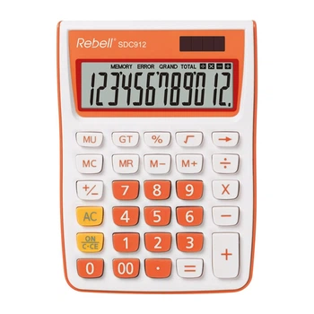 Калькулятор компактный настольный Rebell SDC 912 OR
