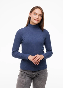 Гольф женский рубчик Наталюкс 3XL синий (3924218310471)