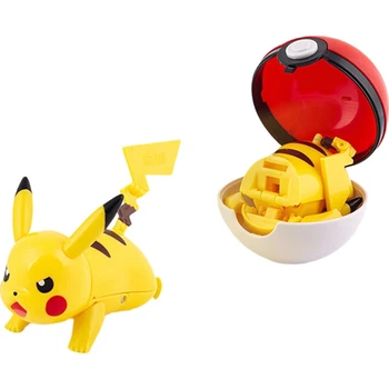 Игрушка-трансформер ZhuangChen Pokemon покебол Пикачу, 6 дюймов