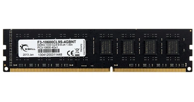 Оперативная память G.Skill DDR3 4GB 1333Mhz CL9 F3-10600CL9S-4GBNT Б/У