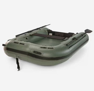 Рыболовный Карповый Понтон Лодка CAPERLAN Ventus 230 х 166см (2 Весла) Зеленый