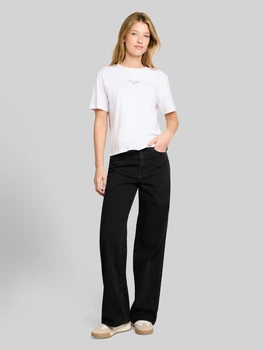 Джинсы Wide Leg Fit женские Tom Tailor 1052132 2XL/32 Черные