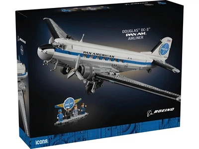 Конструктор Icons Авіалайнер Douglas DC-3 PAN AM на 1903 деталі (K1078)