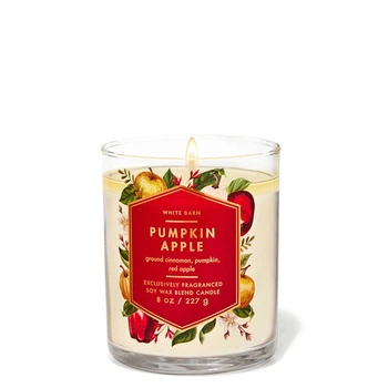 Ароматизована свічка Bath & Body Works Pumpkin Apple Single Wick Candle