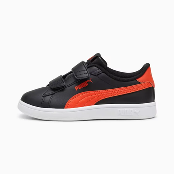 Кросівки Puma Smash 3.0 Leather Black/Redmazing 2 32.5-1.5-21см