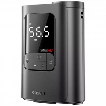 Автомобільний насос Baseus GoTrip VA1 Super Mini 100W Wired Black (C0119701)