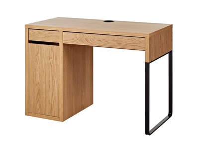 Письмовий стіл, імітація дуба, 105x50 см IKEA MICKE 403.517.41