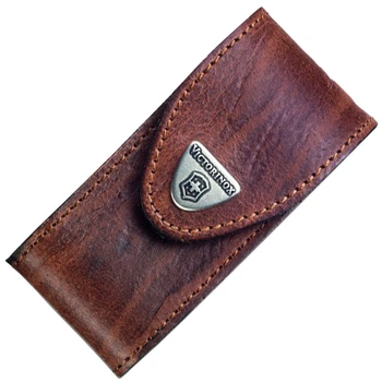Чохол для ножів Victorinox шкіряний Коричневий 84-91 мм 5-8 шарів 107 мм 4.0545