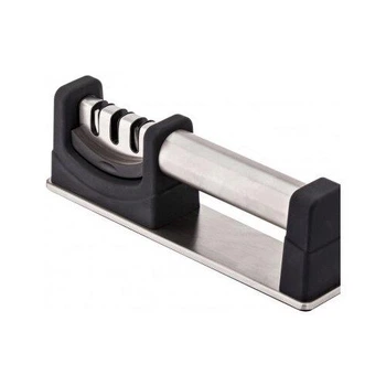 Точилка для ножів Risam Table Sharpener RM026 Червоний Механічна керамічна груба середня тонка