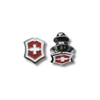 Значок Victorinox Swiss emblem Червоний 13x10 мм