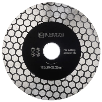 Алмазный диск NOVQO Ceramic 125*1.8*22.23мм под рез 45 градусов (BP_1089)