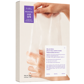 Восстановительная тканевая маска с гиалуроновой кислотой Dr. Althea Jelly Seal Repair Mask, 4 шт * 28 г