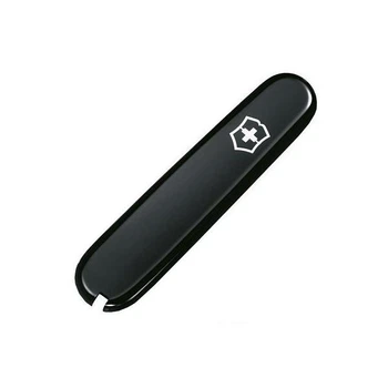 Накладка рукояти Victorinox черная передняя, 84 мм, глянцевый нейлон, красный цвет