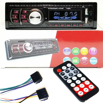 Автомагнитола 50Вт 1 DIN MP3 1095 BT 7336 с пультом и съемной панелью