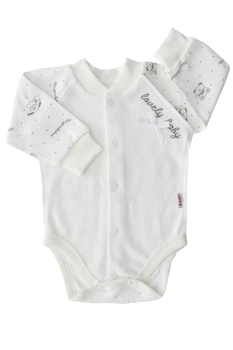 Боди-кофта Бома Lovely Baby 13128.71 Интерлок пени с рисунком, 62р. молочный