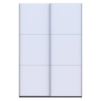 Шкаф купе Doros G-Caiser Антрацит/Белый 2 ДСП / 3 части 160х60х240 (42005410) (DRS-012243)
