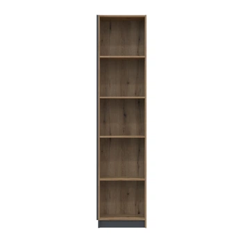 Етажерка до шафи Doros Дейл Антрацит/Дуб Евок 52х28х220 (41516267) (DRS-012174)