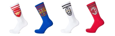 Шкарпетки універсальні демісезонні 4 пари Super Socks 010.S226 Футбольний клуб, 36-40р. Асорті