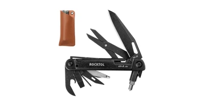 Нож-мультитул Rocktol GEN-R Lite Чёрный 15-в-1 VG10 128г (а520314)