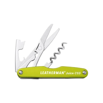 Мультитул Leatherman Juice CS3 Карманный Moss Green 4 функции 88 мм 37 г 832371