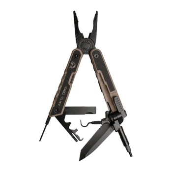 Мультиинструмент Real Avid AVAR15T-B Чёрный 20 функций MOLLE G-10 (AVAR15T-B)